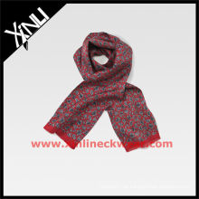 2013 AW 100% Seide gewebt Schal rot Paisley